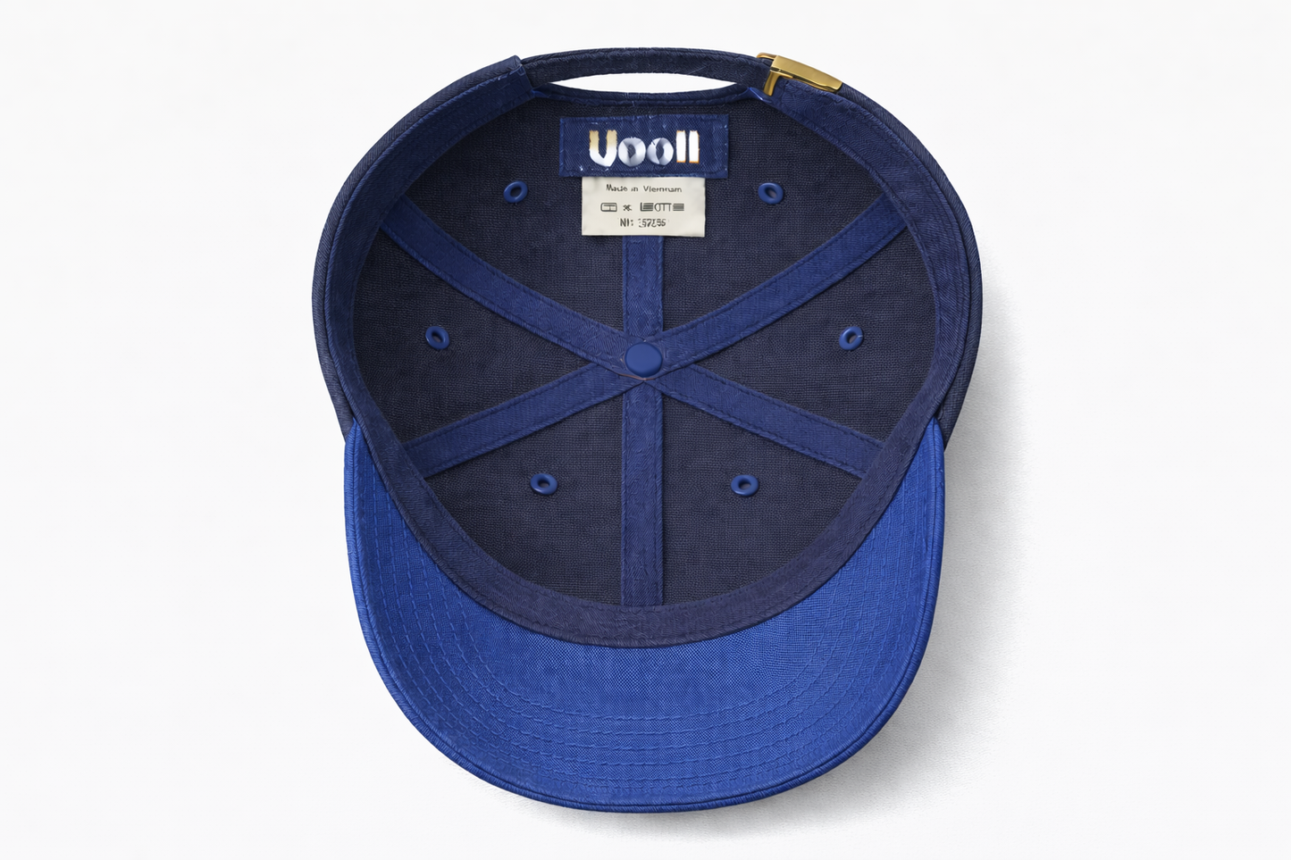 Contrast 6-Panel Ball Cap_Dress Blues・Classic Blue