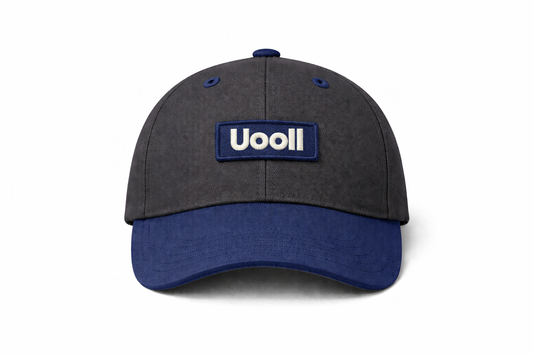 Contrast 6-Panel Ball Cap_アンスラサイト · ドレスブルース