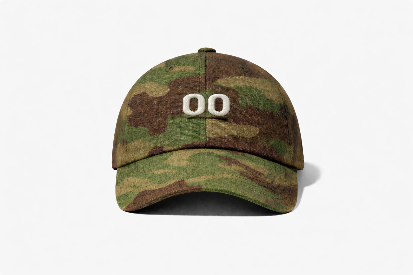 デニム/ミリタリー6-パネルボールCap_Military
