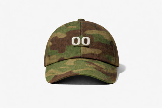 デニム/ミリタリー6-パネルボールCap_Military