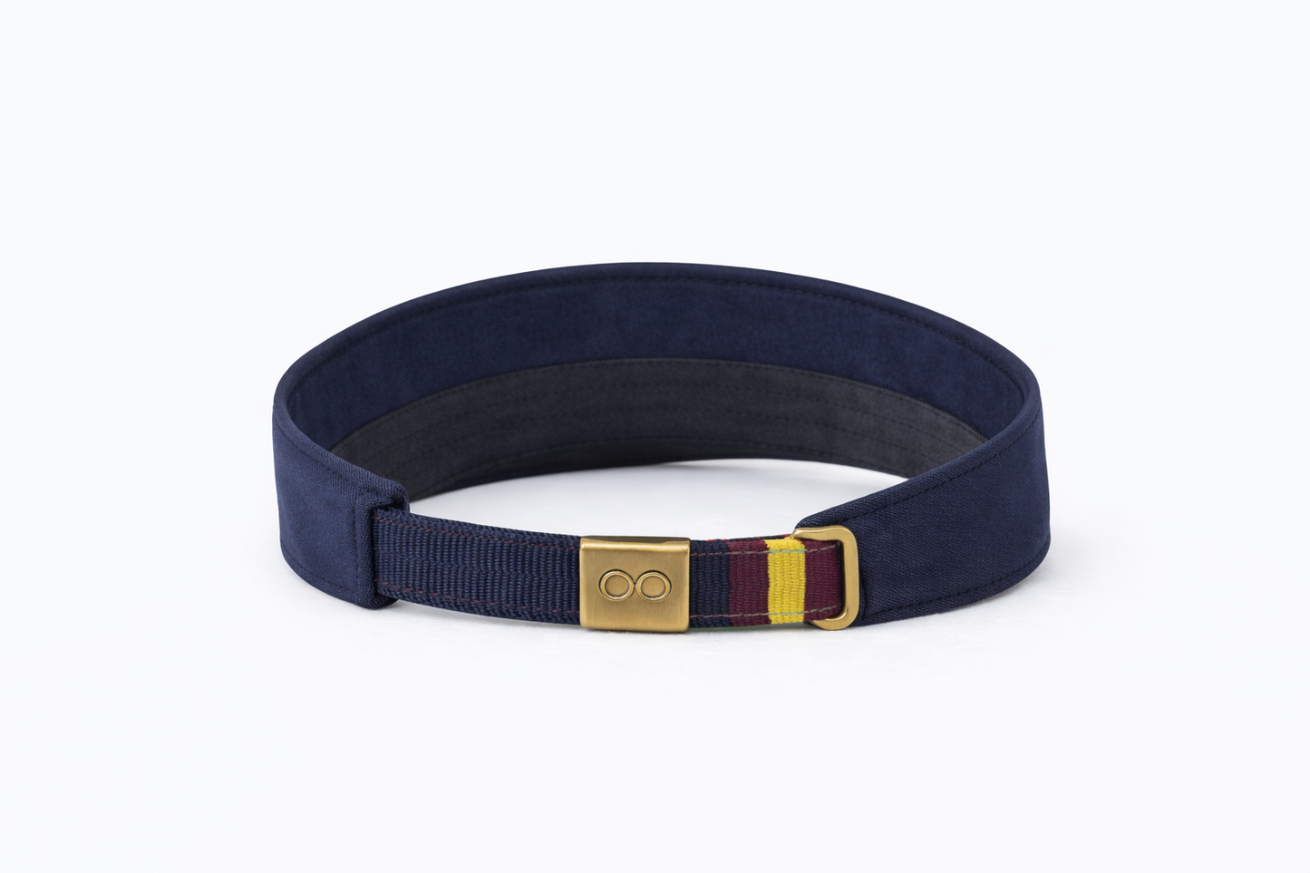 Brushed Band Visor_ブライトホワイト